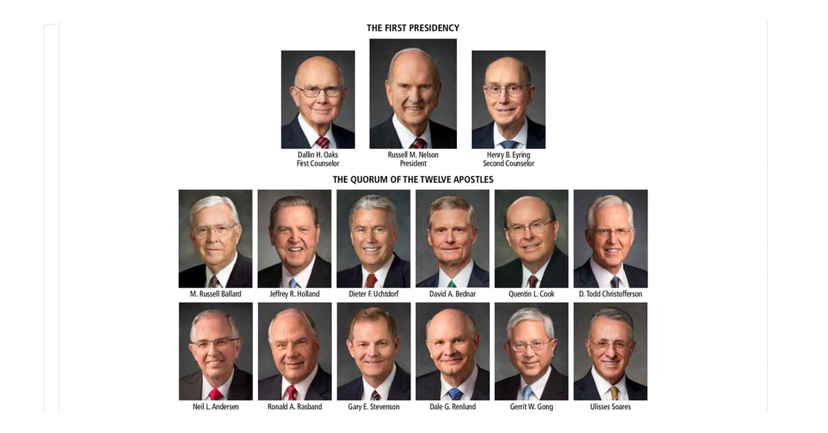 The Proper Organization of the Church Uncorrelated Mormonism